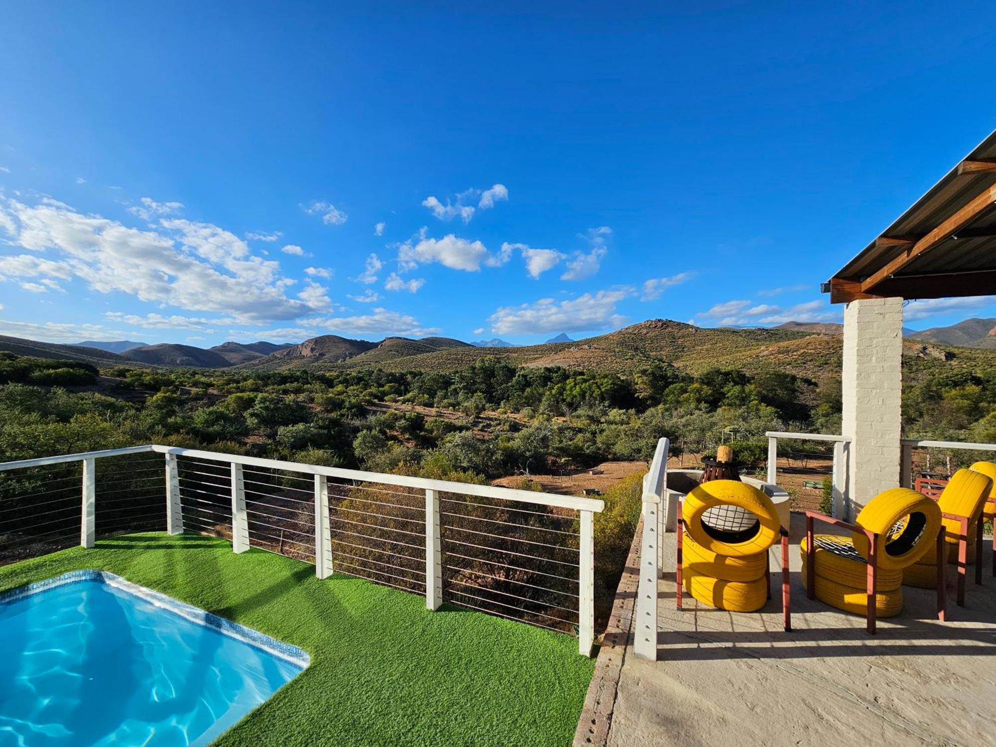 Zwartberg View Mountain Lodge Oudtshoorn Bagian luar foto