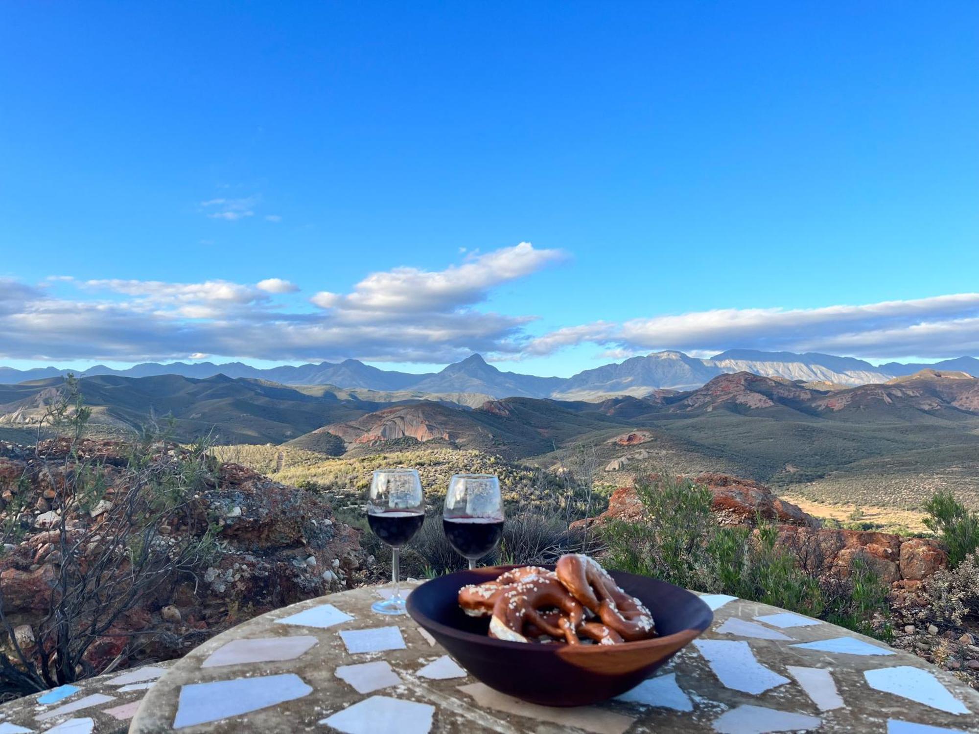 Zwartberg View Mountain Lodge Oudtshoorn Bagian luar foto